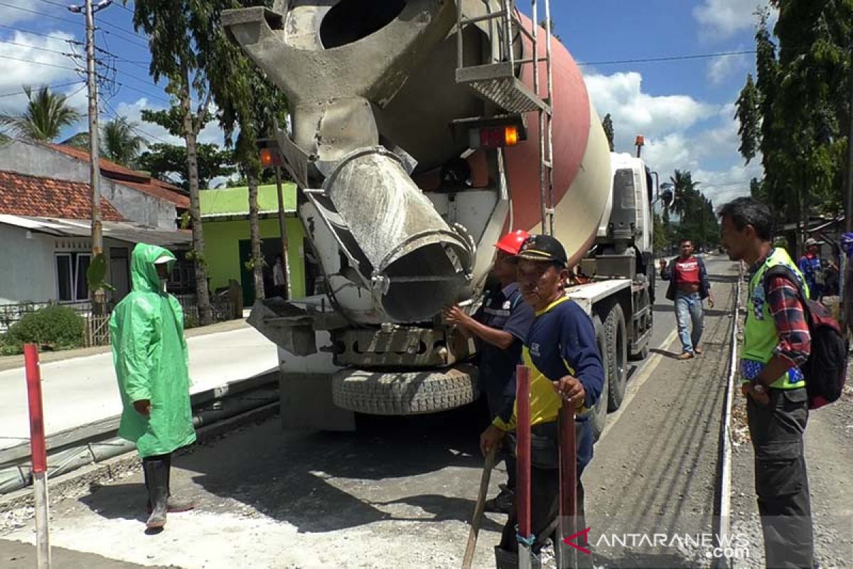 Perbaikan jalan nasional jalur selatan Jateng dikebut