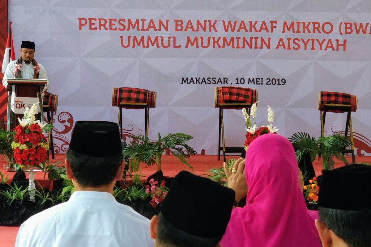 Bank Wakaf Mikro pertama Sulawesi diresmikan