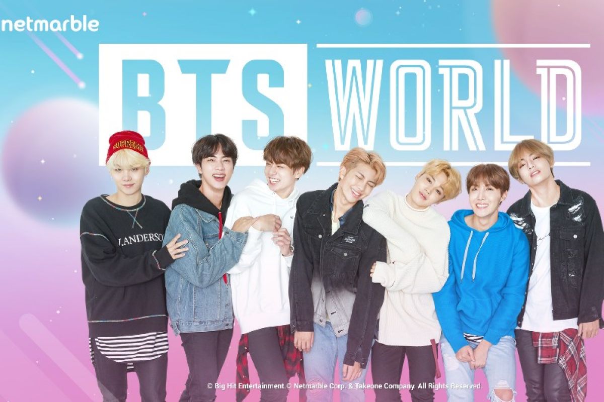 Gim BTS World teratas di 33 negara termasuk Indonesia