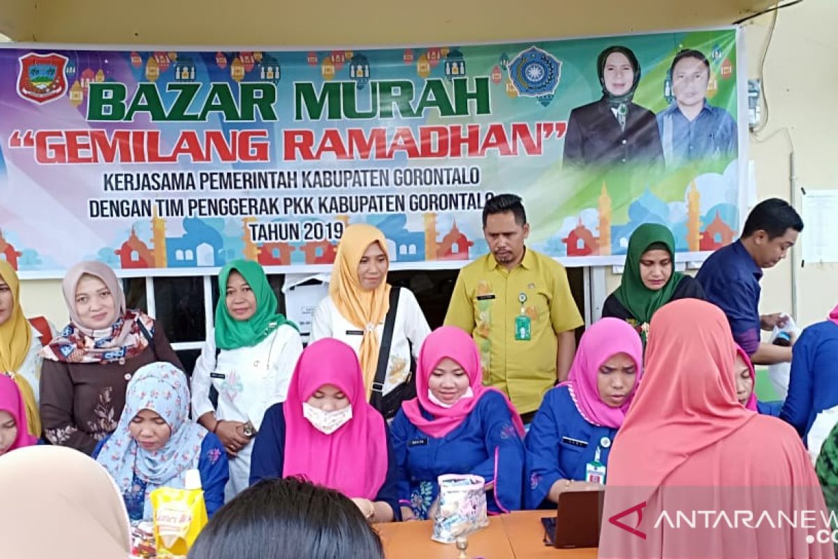 Pemkab Gorontalo gelar bazar murah untuk masyarakat