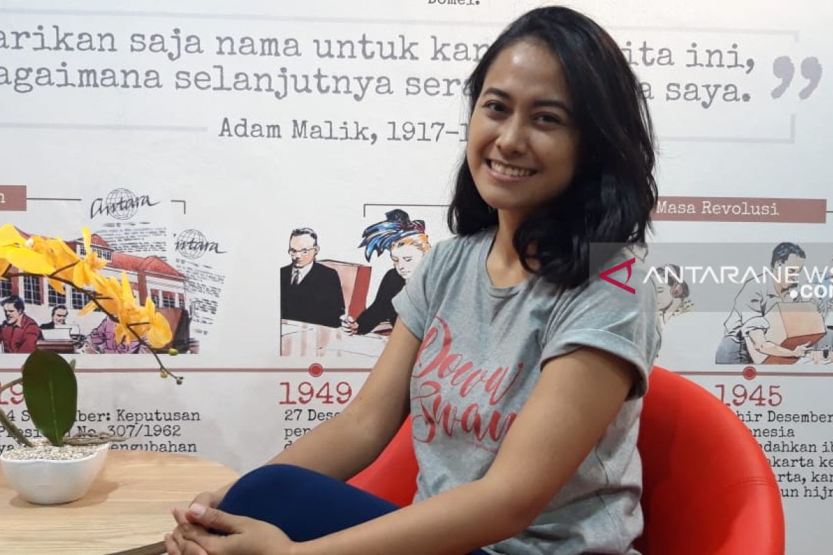 Putri Ayudya kepincut tema yang diangkat film "Down Swan"