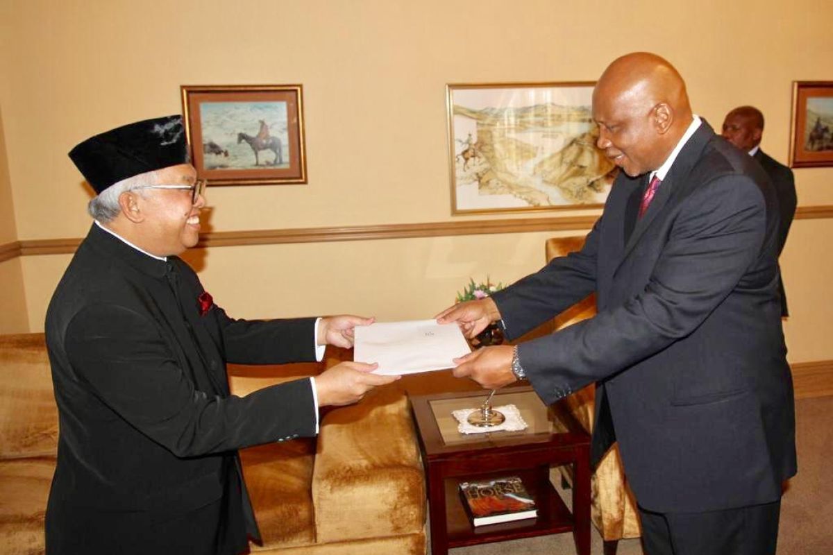 Raja Lesotho inginkan kerja sama lebih erat  dengan Indonesia