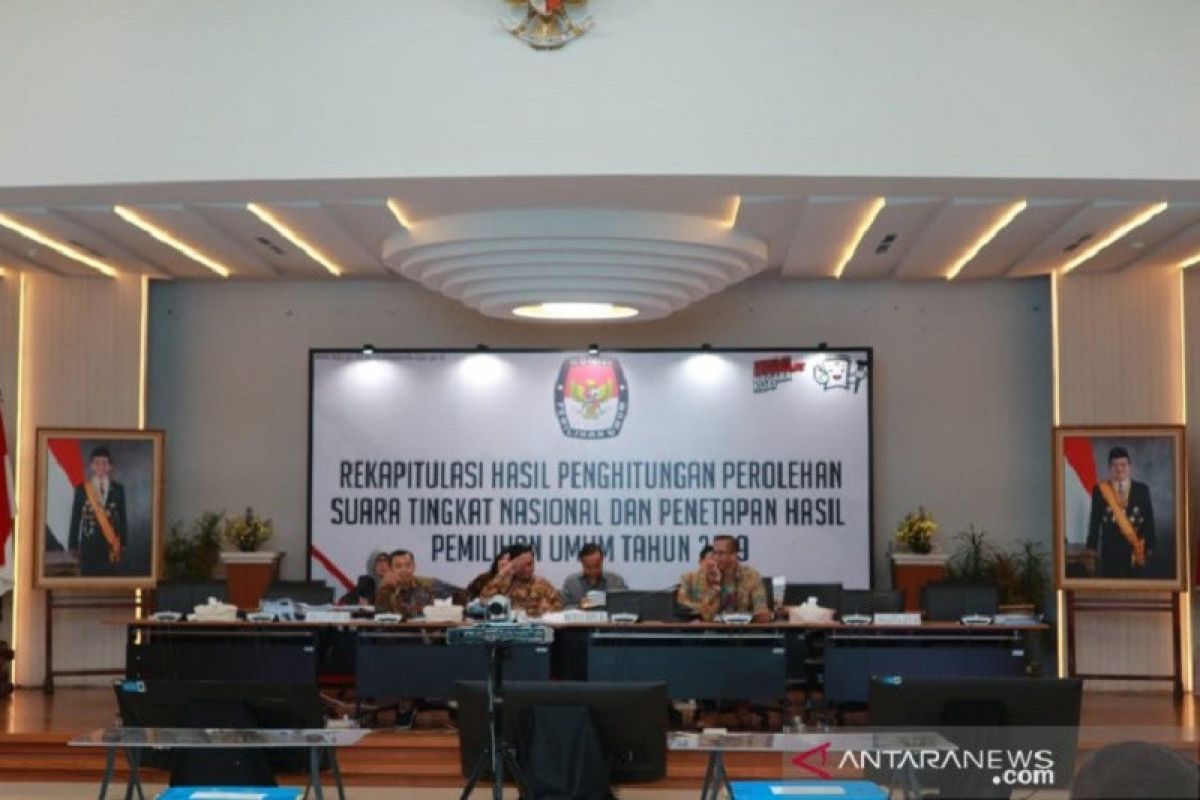 KPU RI mulai rekapitulasi nasional penghitungan suara Pemilu 2019