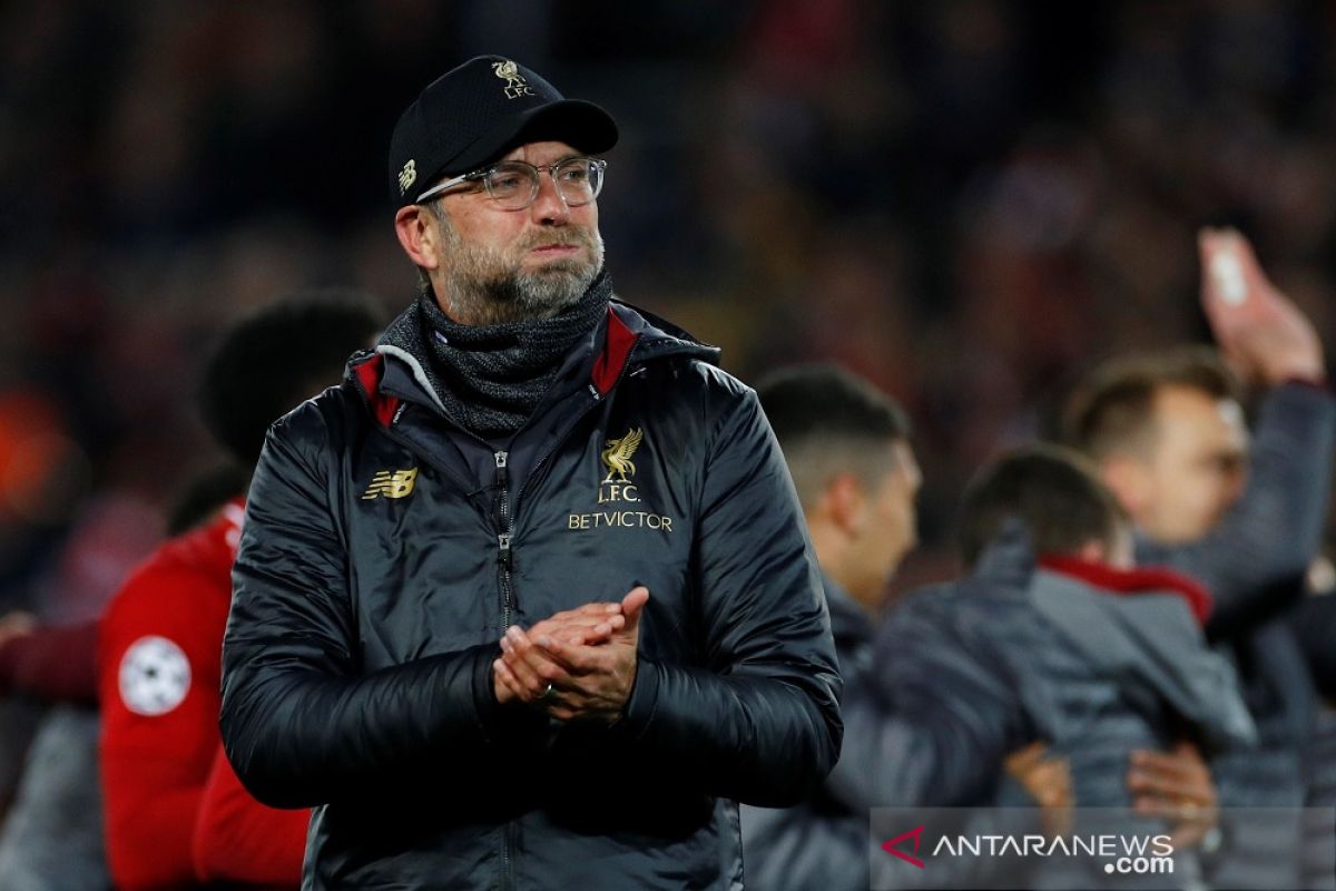 Klopp sarankan suporter tak rayakan hasil di Brighton