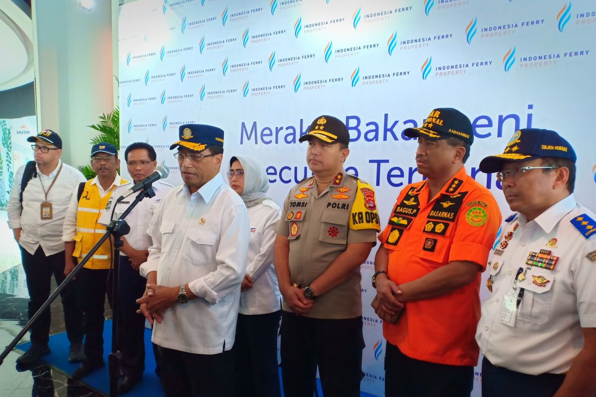 Menhub: Kapal penyeberangan  Merak-Bakauheni diganti lebih besar