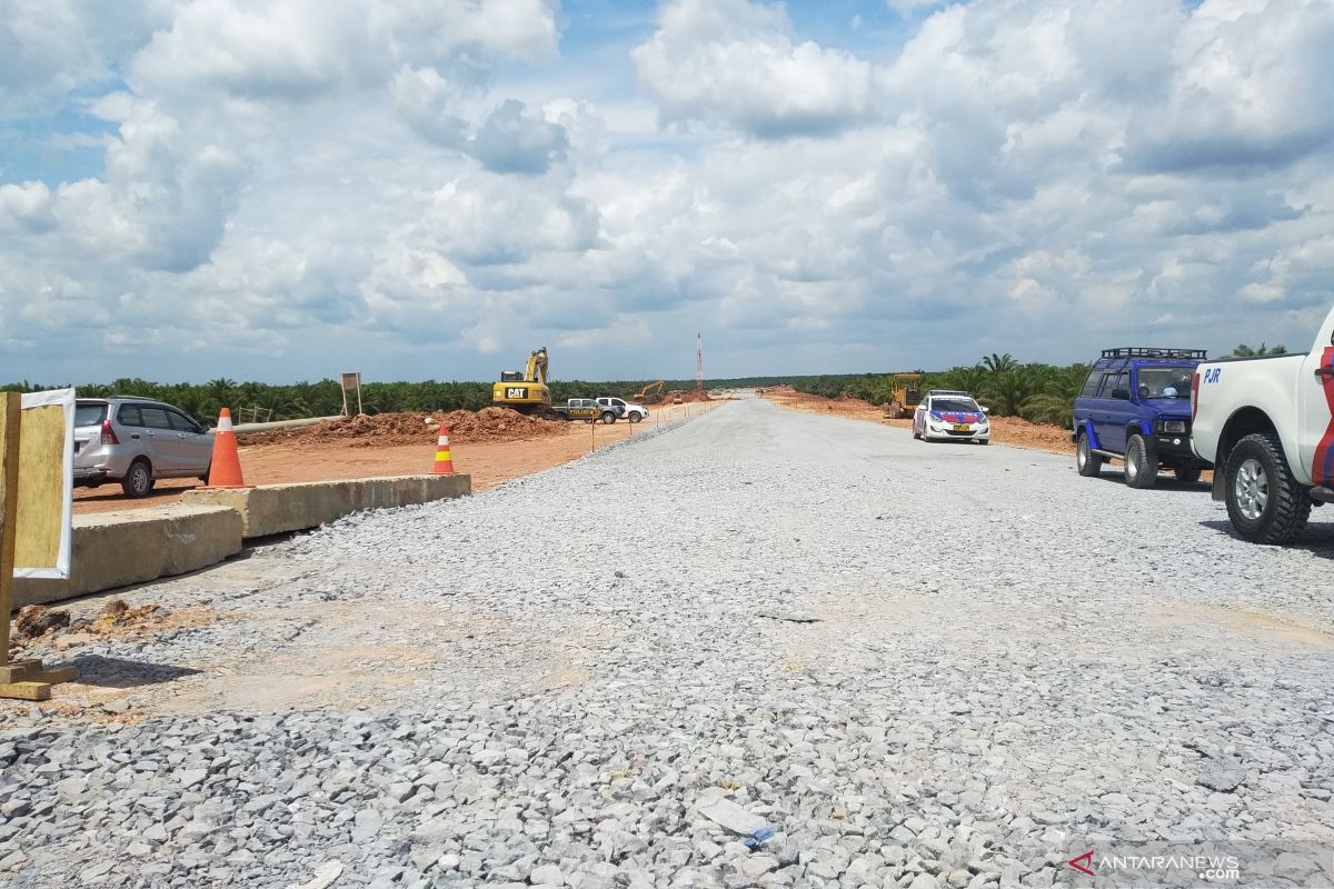 Ruas Tol Terbanggi Besar-Pematang Panggang difungsionalkan setengah hari