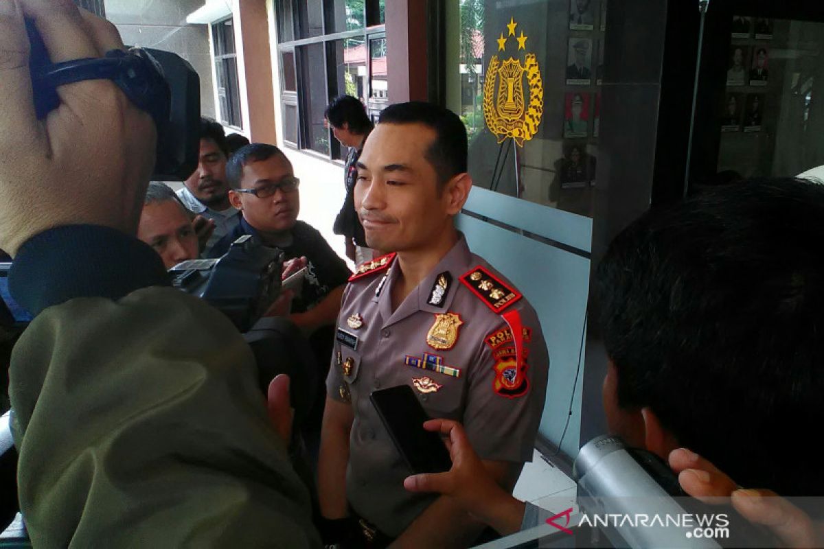 Polres Karawang mengecek jalur mudik khusus sepeda motor