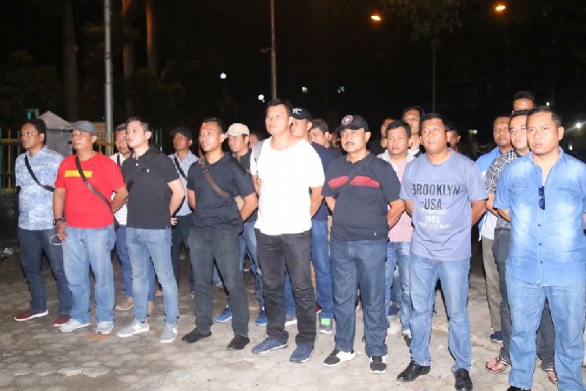 Polrestabes Medan razia geng motor