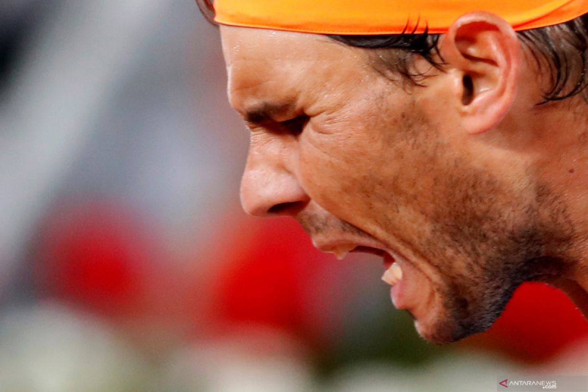 Nadal amankan perempat final Italia Open