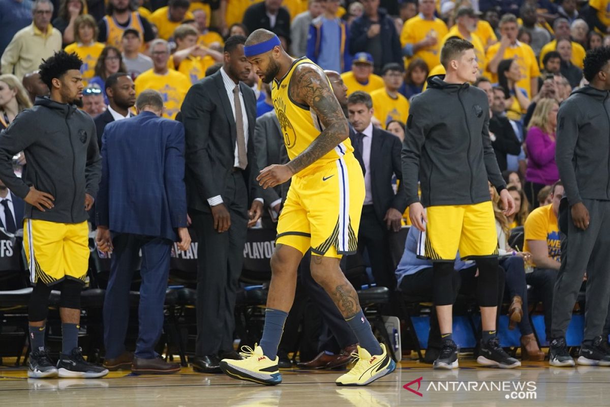 Boogie Cousins bertekad perkuat lagi Warriors saat final Barat