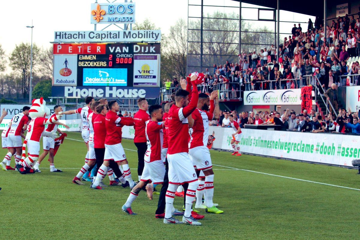 Emmen menang, pastikan Excelsior-De Graafschap ikuti playoff degradasi