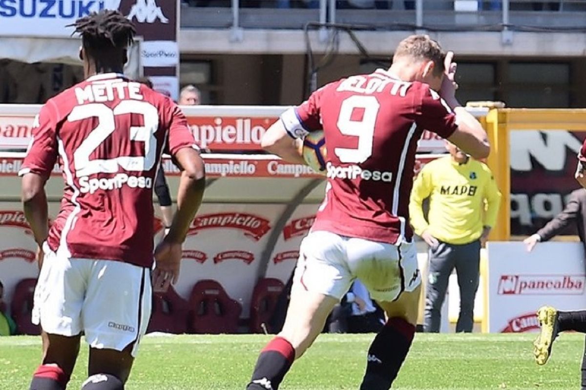 Torino kembali masuki zona Eropa setelah kalahkan Sassuolo