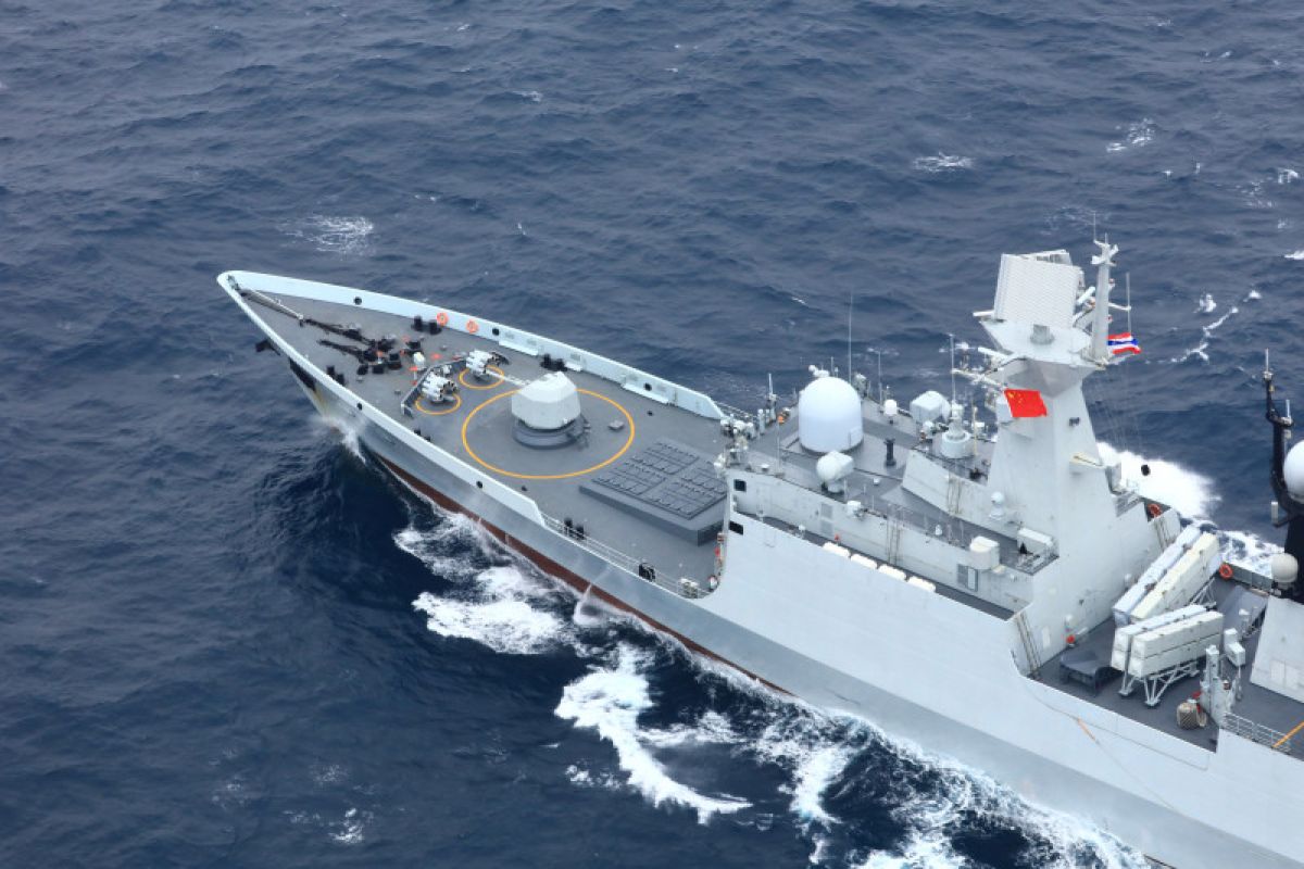 Kapal perang China tinggalkan Australia