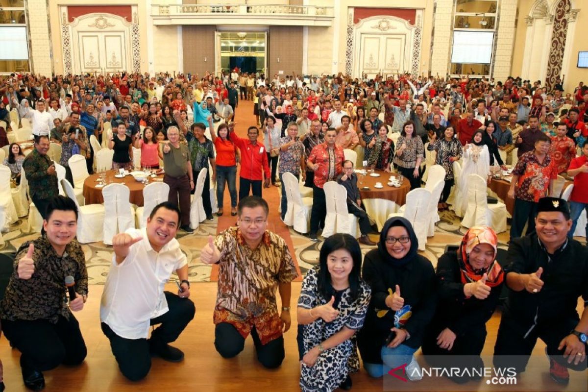 Caleg PDIP Sofyan Tan raih suara terbanyak di Medan