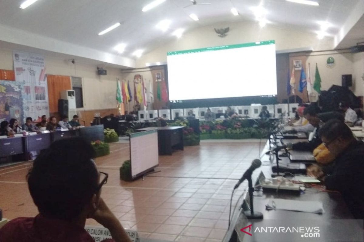 KPU Jabar telah mengesahkan rekapitulasi 20 daerah