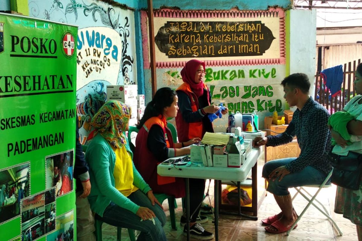 Sudin Kesehatan Jakut dirikan posko kesehatan 24 jam di Kampung Bandan