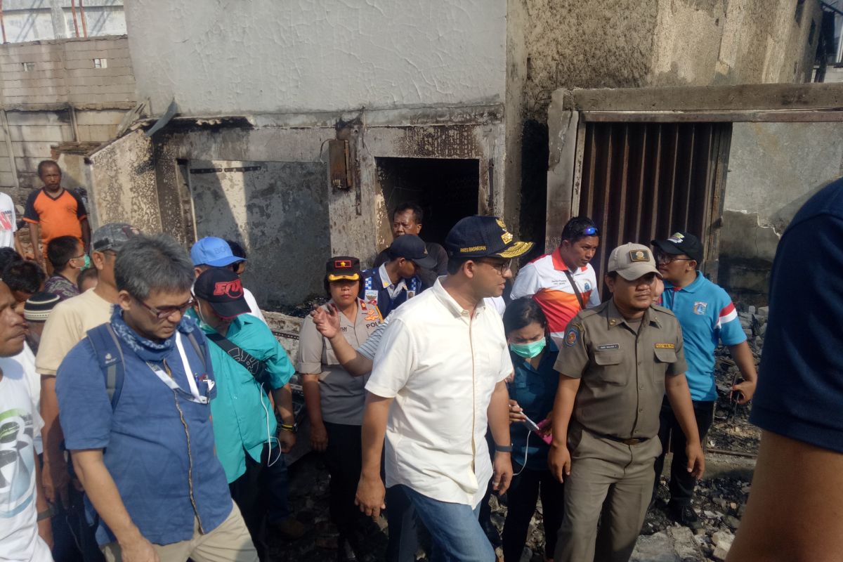 Anies minta warga lapor untuk dapat pengganti dokumen yang terbakar