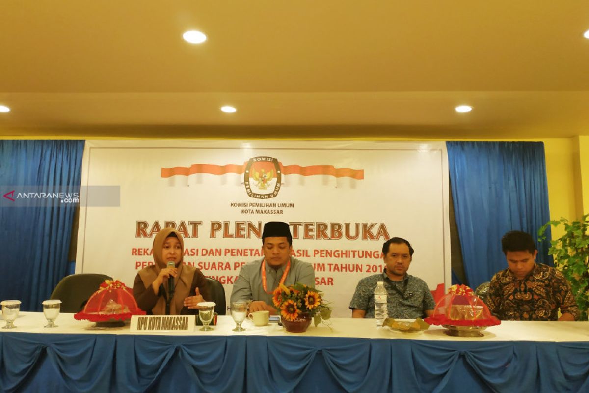 KPU Makassar targetkan rekapitulasi rampung hari ini