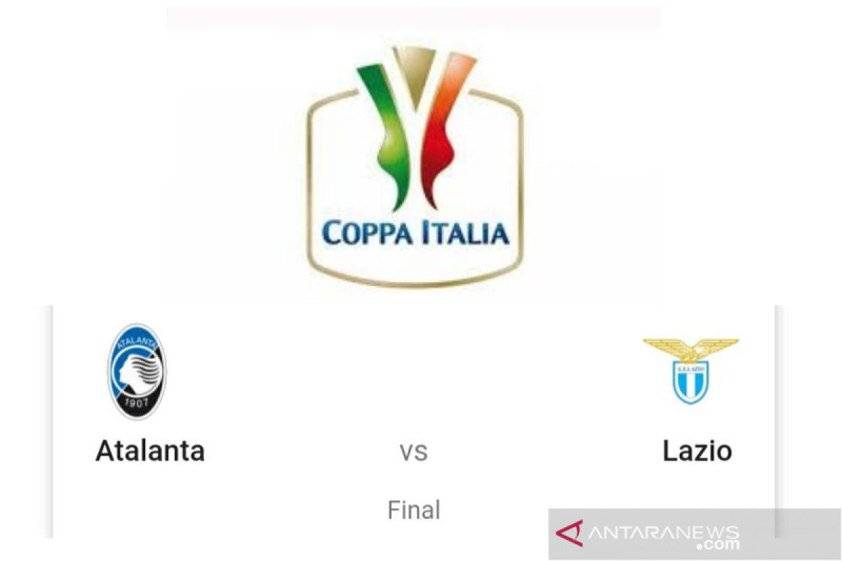 Jelang final Piala Italia Atalanta dan Lazio dapat dorongan moral