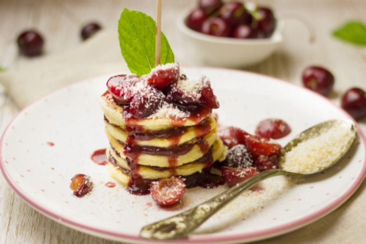 Inspirasi menu Ramadhan, "Pancake Honeycomb Maroko"