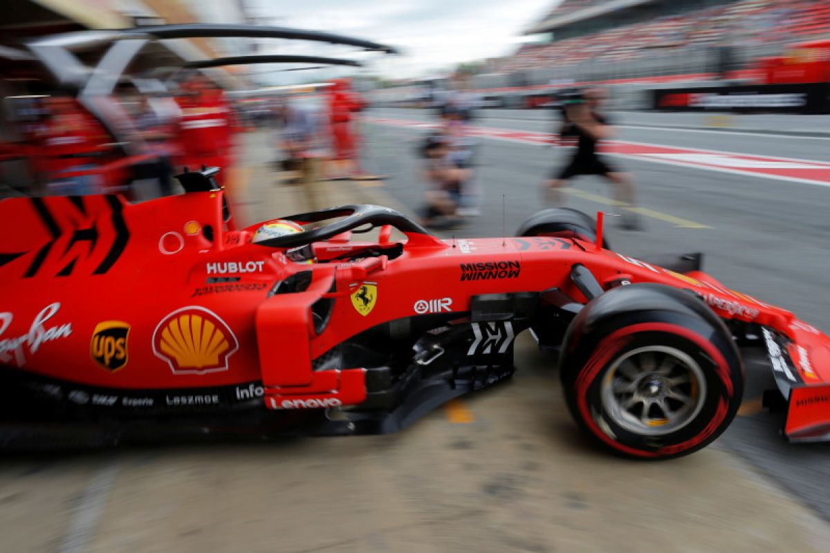 Vettel tabrak dinding pada sesi latihan ketiga GP Monaco