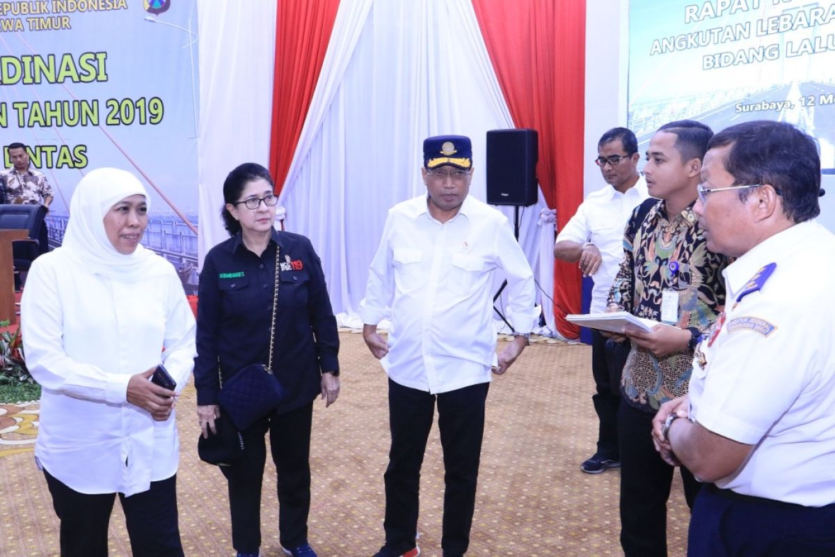 Pemprov Jatim pastikan kesiapan arus mudik Lebaran 2019