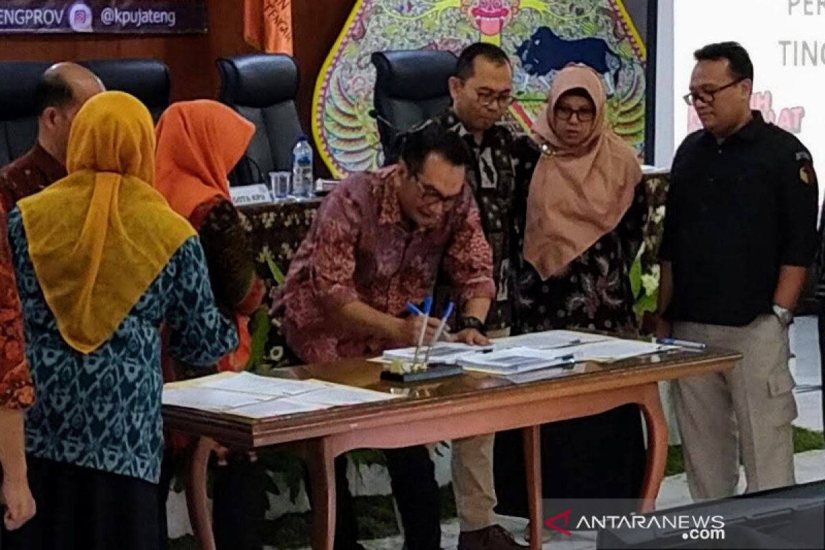 Saksi paslon 02 tidak teken rekapitulasi suara Pemilu di Jateng