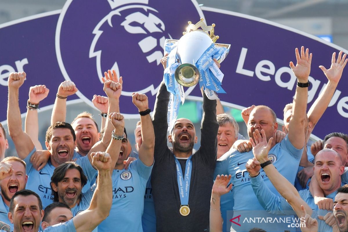 Klasemen akhir Liga Inggris 2018 - 2019, Manchester City juara