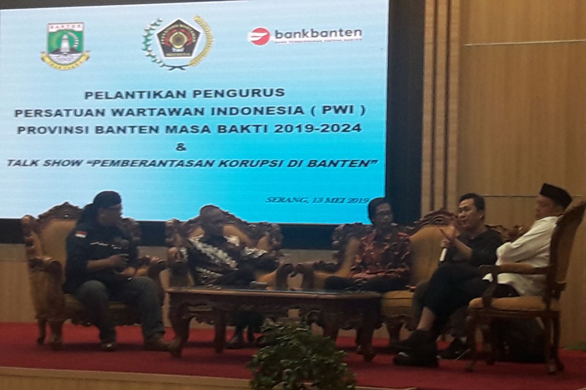 Gubernur ajak pers bantu berantas korupsi di Banten