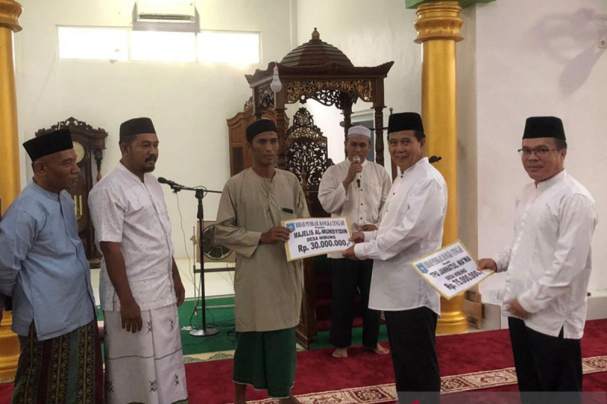 Bupati Bangka Tengah gelar safari Ramadhan di 30 masjid