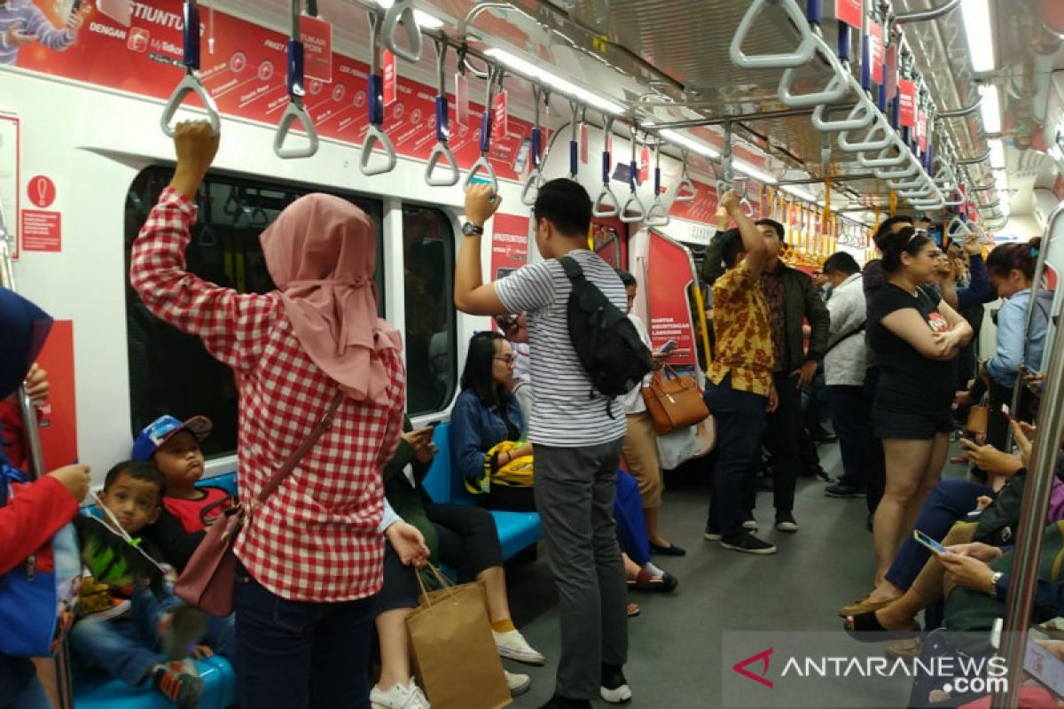 Stasiun MRT Bundaran HI ditutup hingga pukul 24.00 WIB