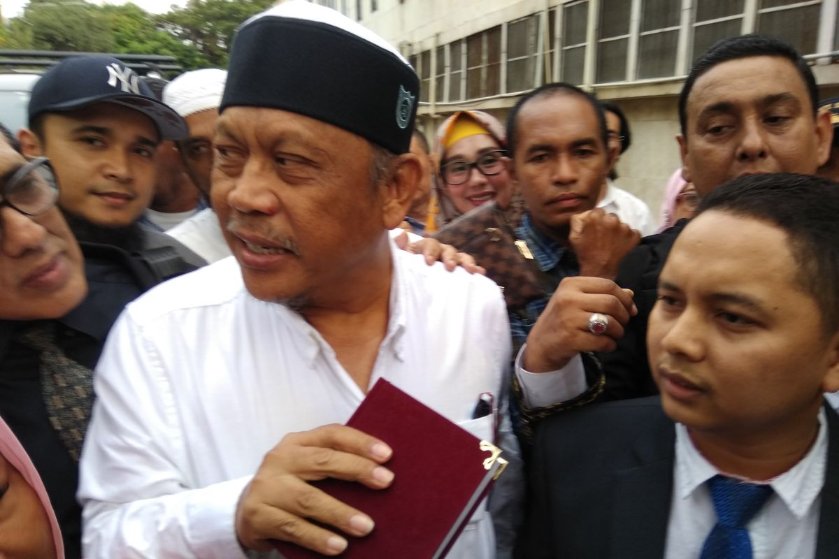 Eggi Sudjana minta Presiden Jokowi instruksikan tidak ada penahanan dirinya