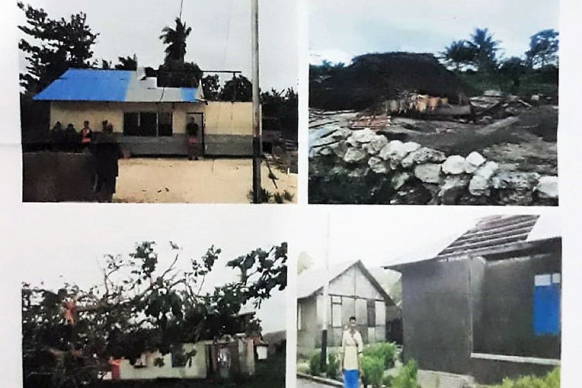 196 rumah di MBD rusak terdampak badai Siklon Tropis