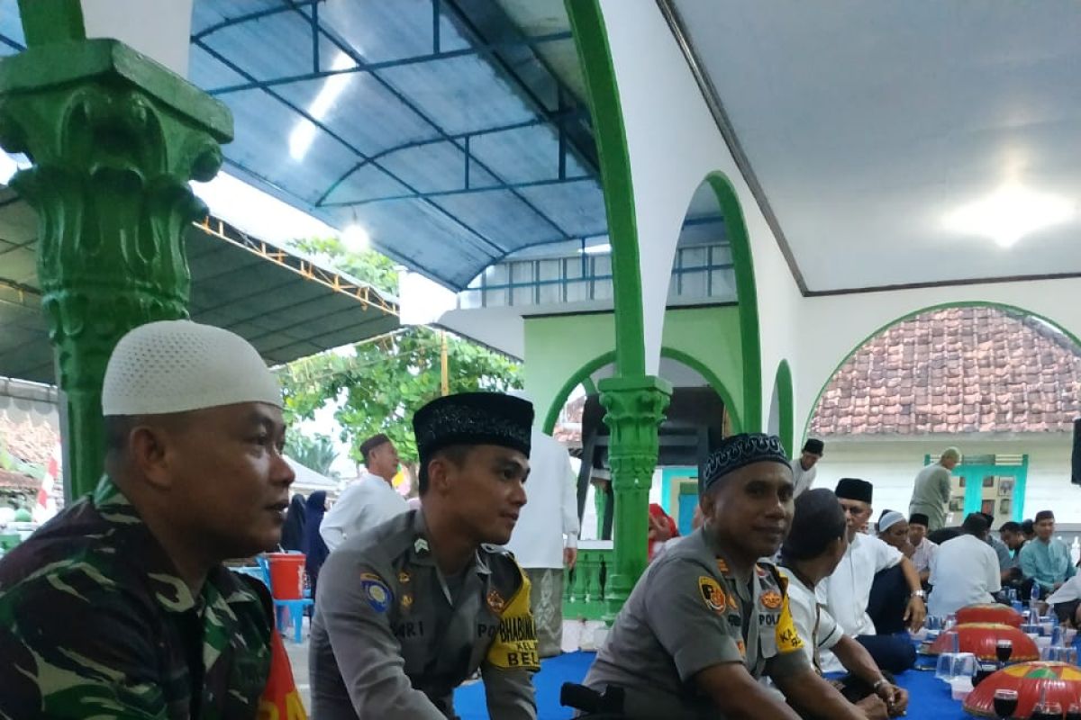 Polsek Belinyu ikuti kegiatan safari Ramadhan Bupati Bangka