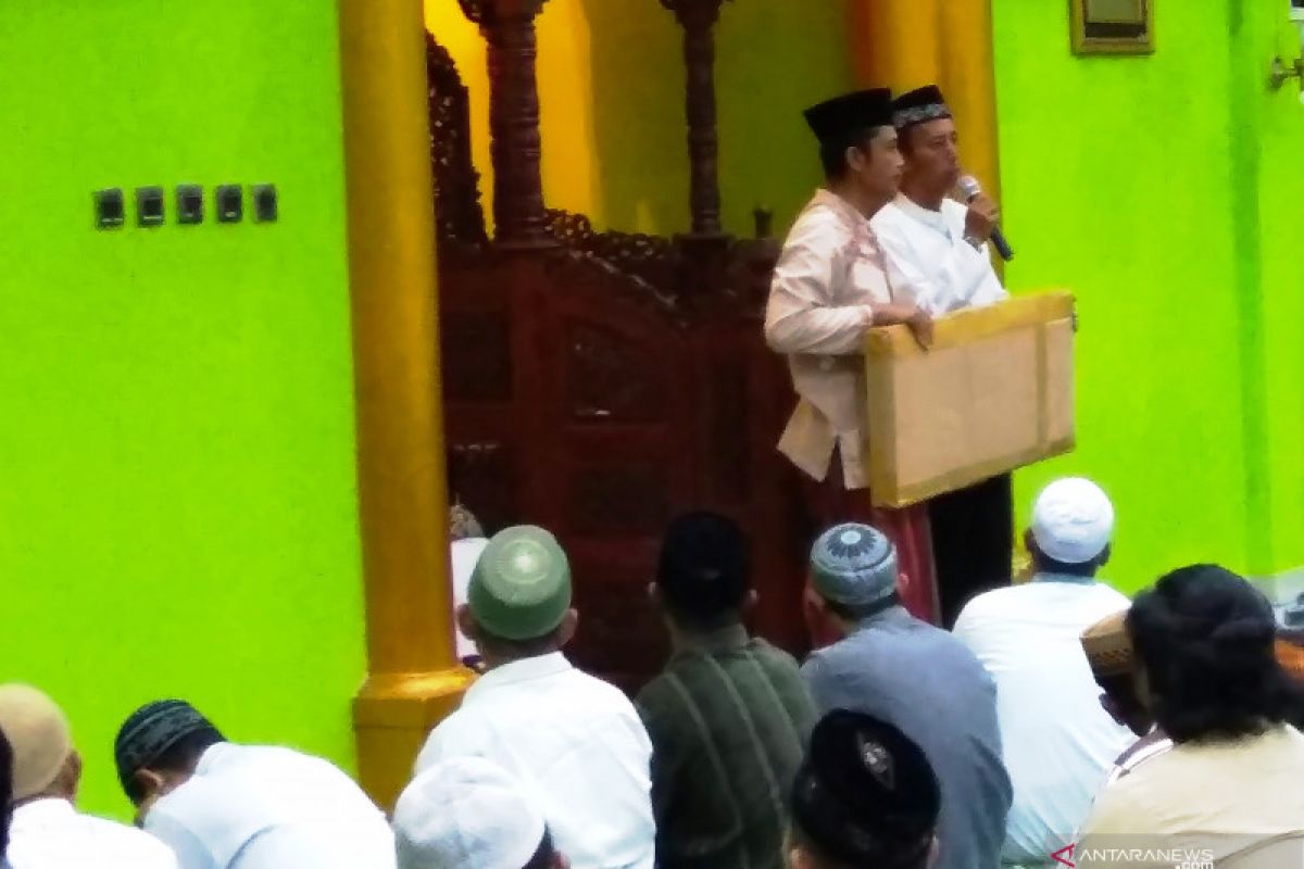Danlanud Manuhua Biak salurkan bantuan untuk Masjid Almukminin
