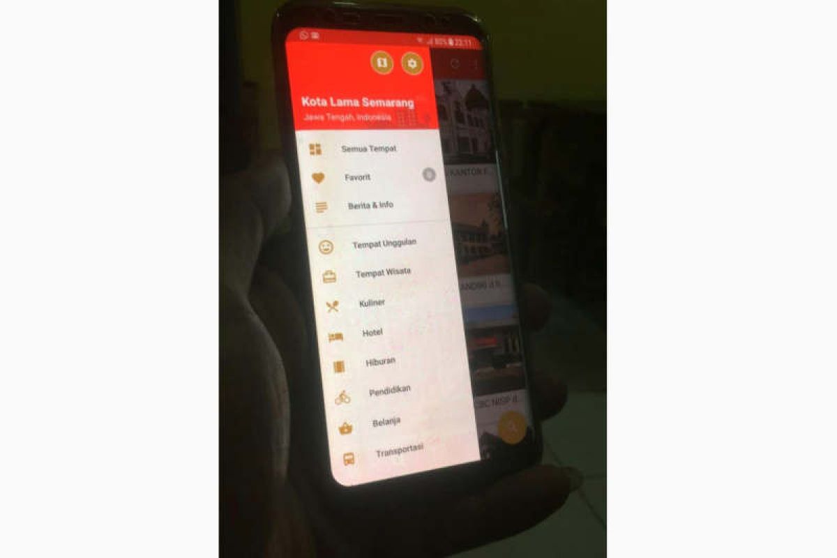 Pemkot luncurkan aplikasi "Kota Lama Semarang"