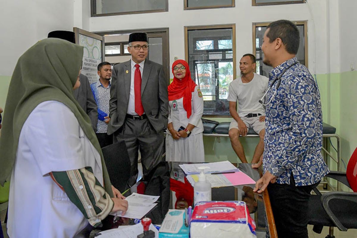 Plt Gubernur sidak Rumah Sakit Umum Daerah Subulussalam