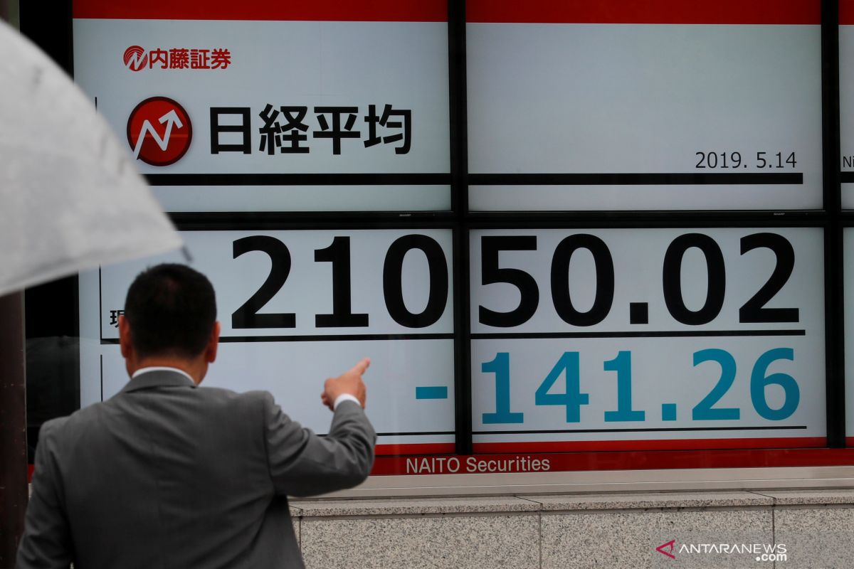 Bursa Saham Tokyo jatuh, Indeks Nikkei berakhir terendah tiga bulan