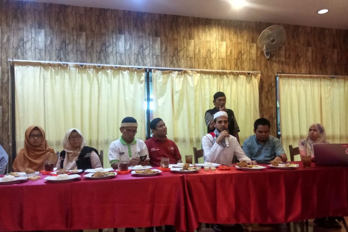 ACT Sumut gelar buka puasa bersama dan pemaparan kondisi Palestina