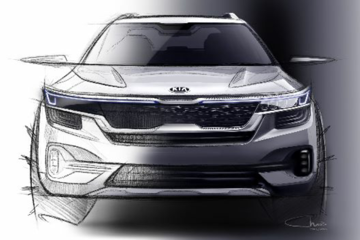 Kia ungkap sketsa Low SUV terbaru