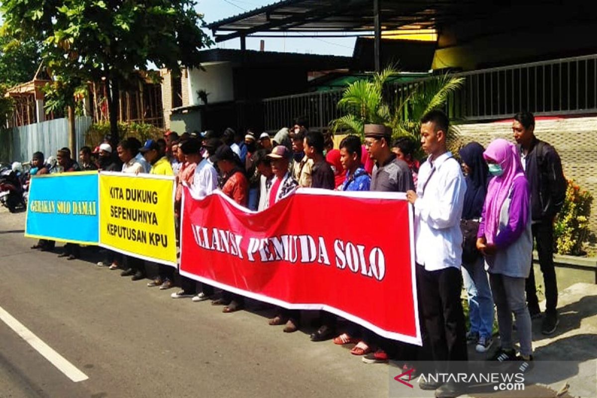 Aliansi Pemuda Solo dukung KPU Surakarta