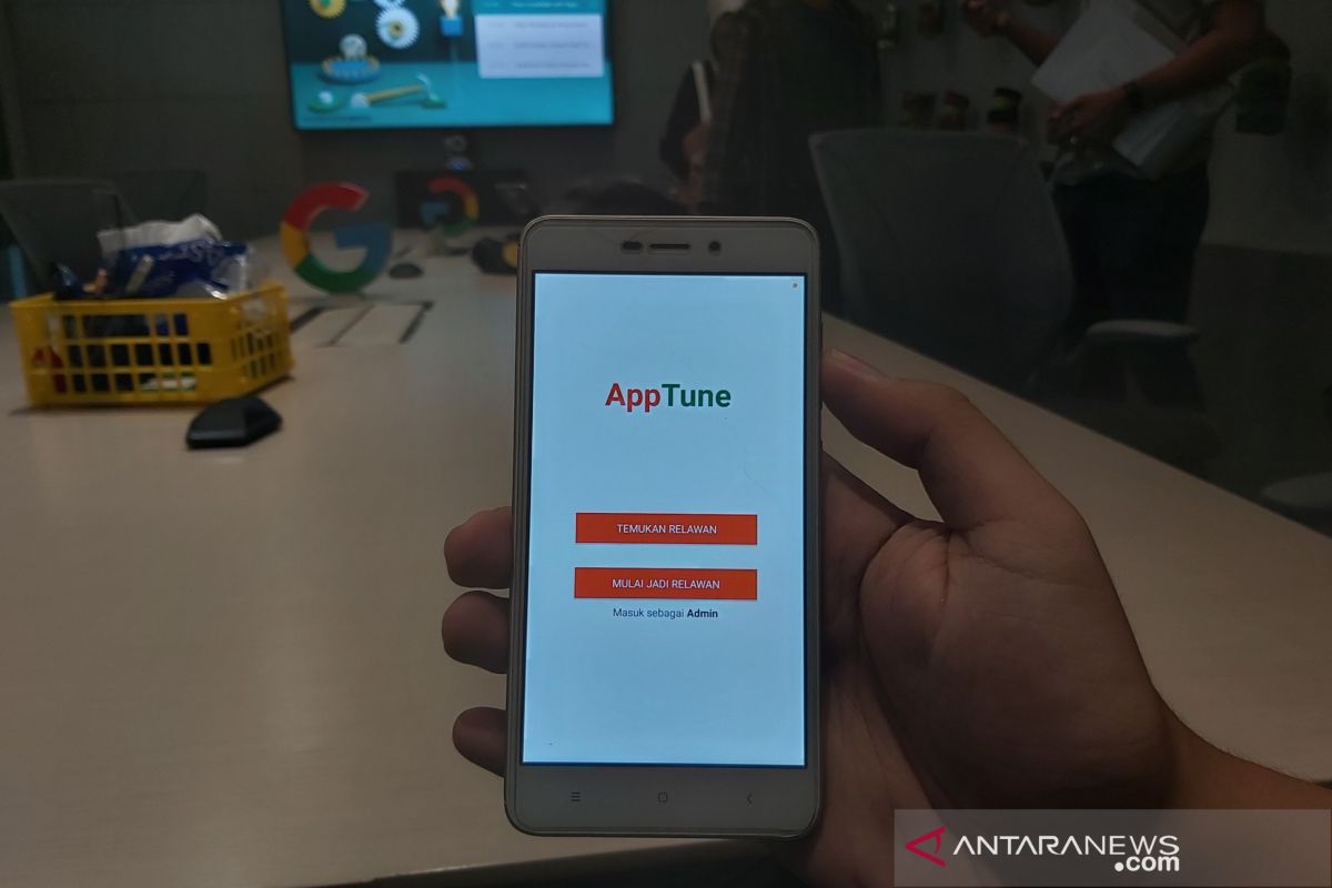 Aplikasi Apptune pertemukan disabilitas netra dengan relawan