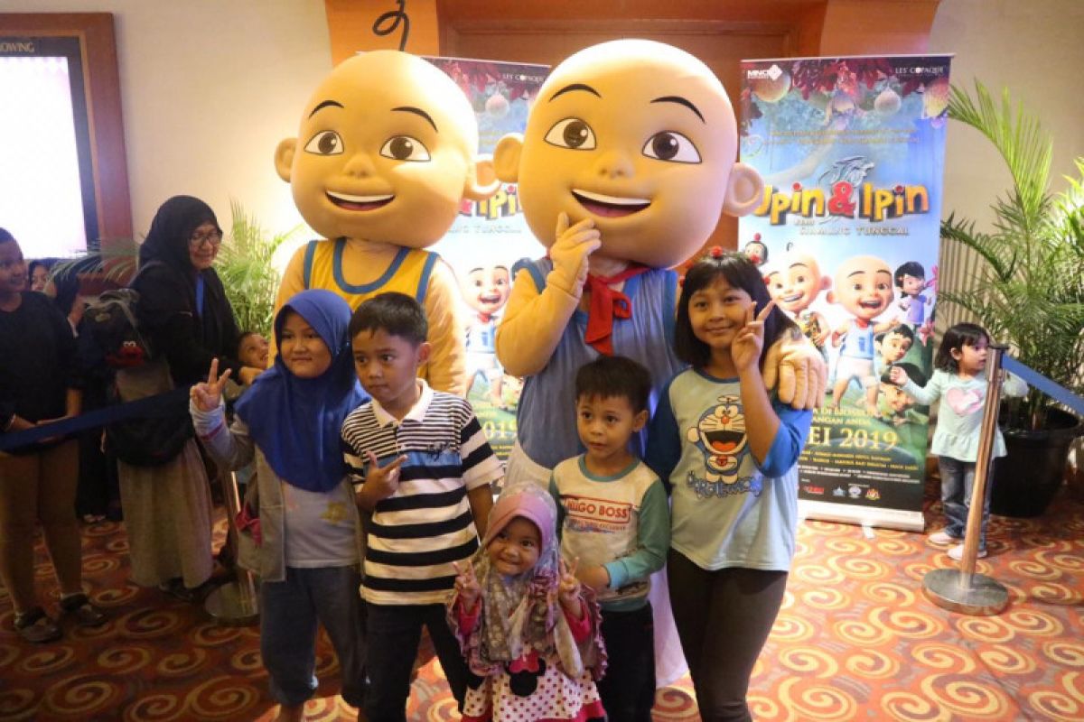 Maskot Upin Ipin akan hiasi sembilan bioskop di Jabodetabek