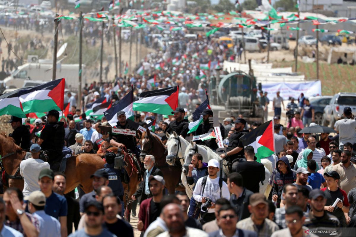 Polisi Israel tutup jalan ke permukiman di Jerusalem, serang warga