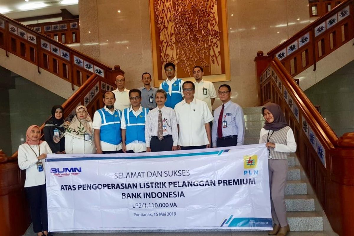 Bank Indonesia Kalbar gunakan layanan premium dari PLN