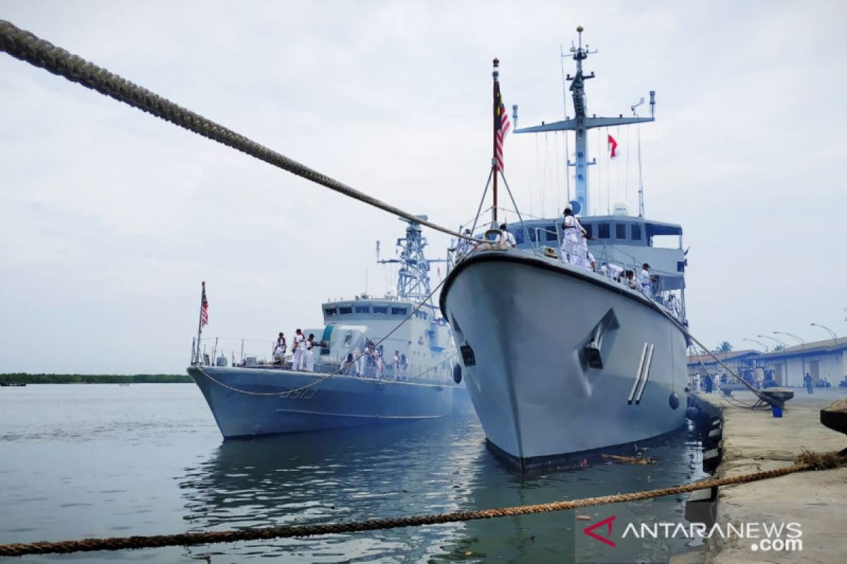 Patroli bersama Indonesia-Malaysia di Selat Malaka resmi berakhir