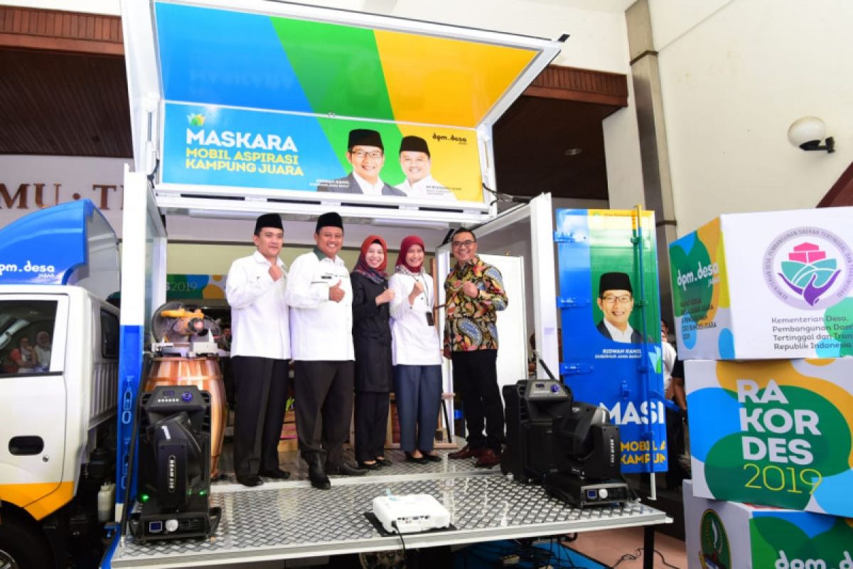 Pemprov Jabar luncurkan mobil aspirasi kampung juara