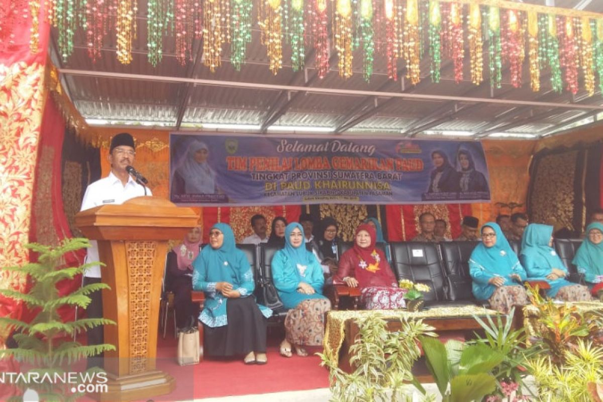 PAUD Khairunnisa Pasaman dinilai tim provinsi