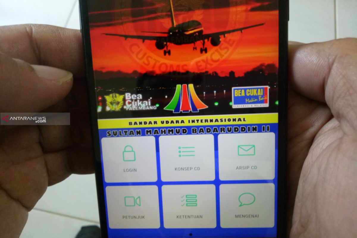 Bea Cukai terapkan e-CD bagi penumpang di Bandara SMB II