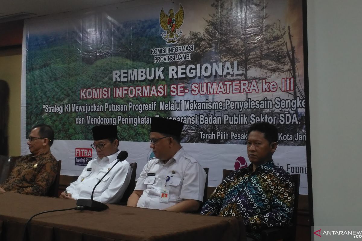 Rembug Komisi Informasi se-Sumatera munculkan isu menarik daerah